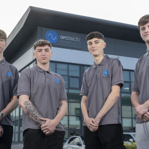 Four new apprentices join Arc-Tech (Scotland)