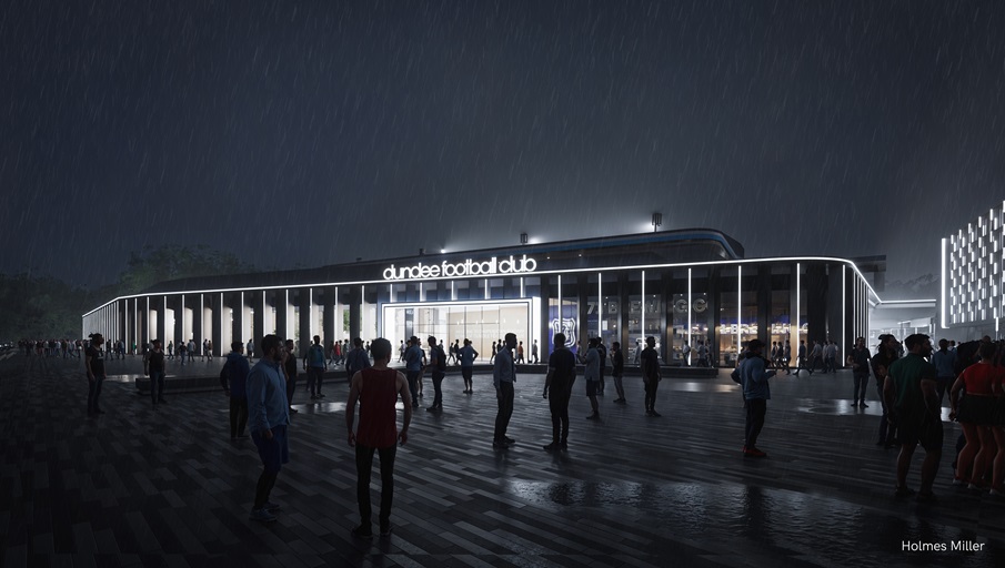 Architects' Showcase: Holmes Miller video brings Dundee FC stadium design to life