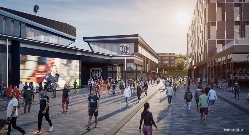 Architects' Showcase: Holmes Miller video brings Dundee FC stadium design to life