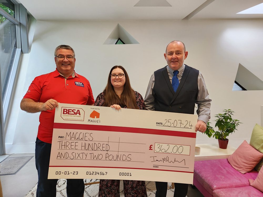 BESA Scotland supports two Maggie’s charity centres