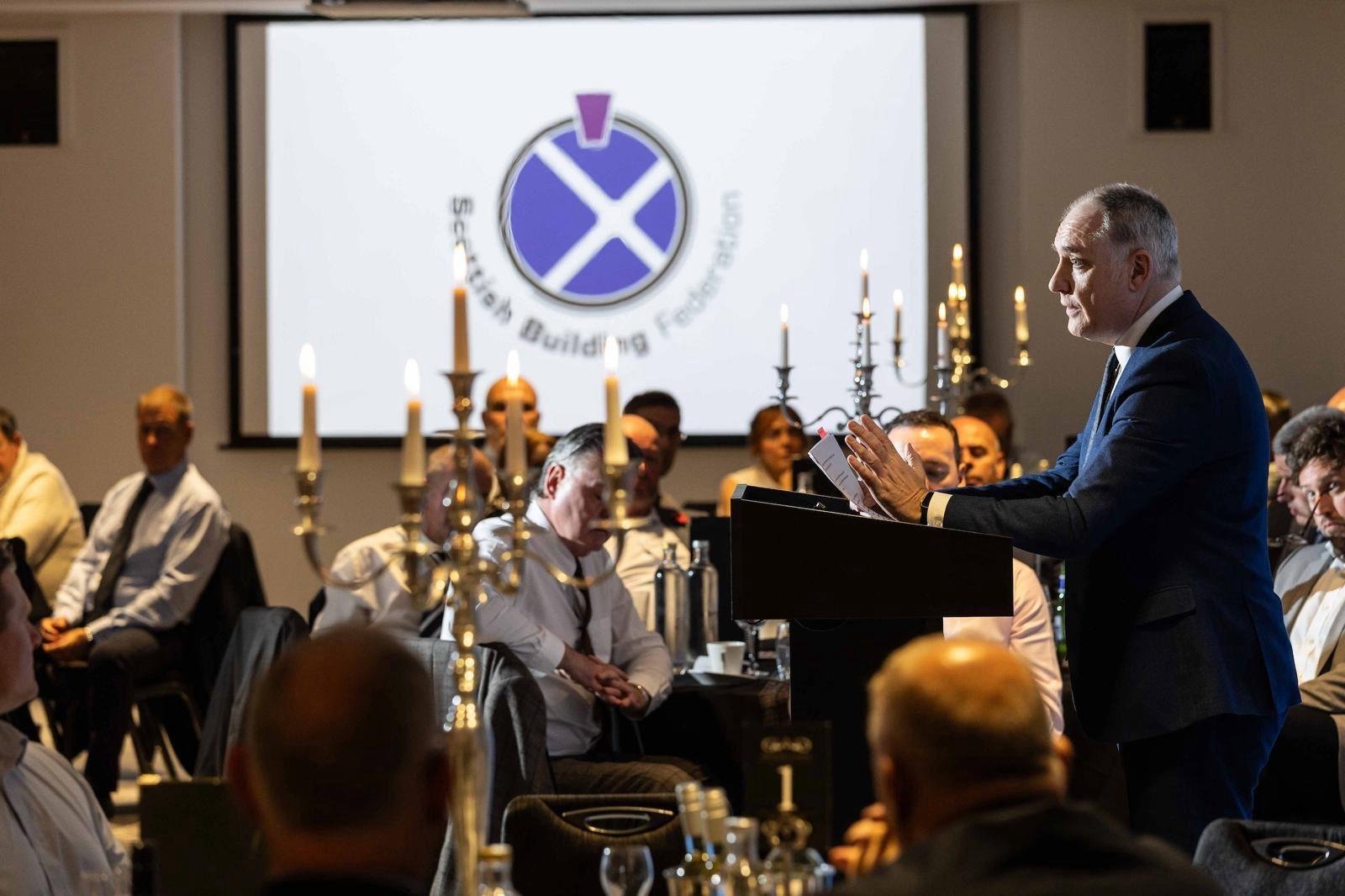 Business minister attends Scottish Building Federation President’s Lunch after call for collaboration