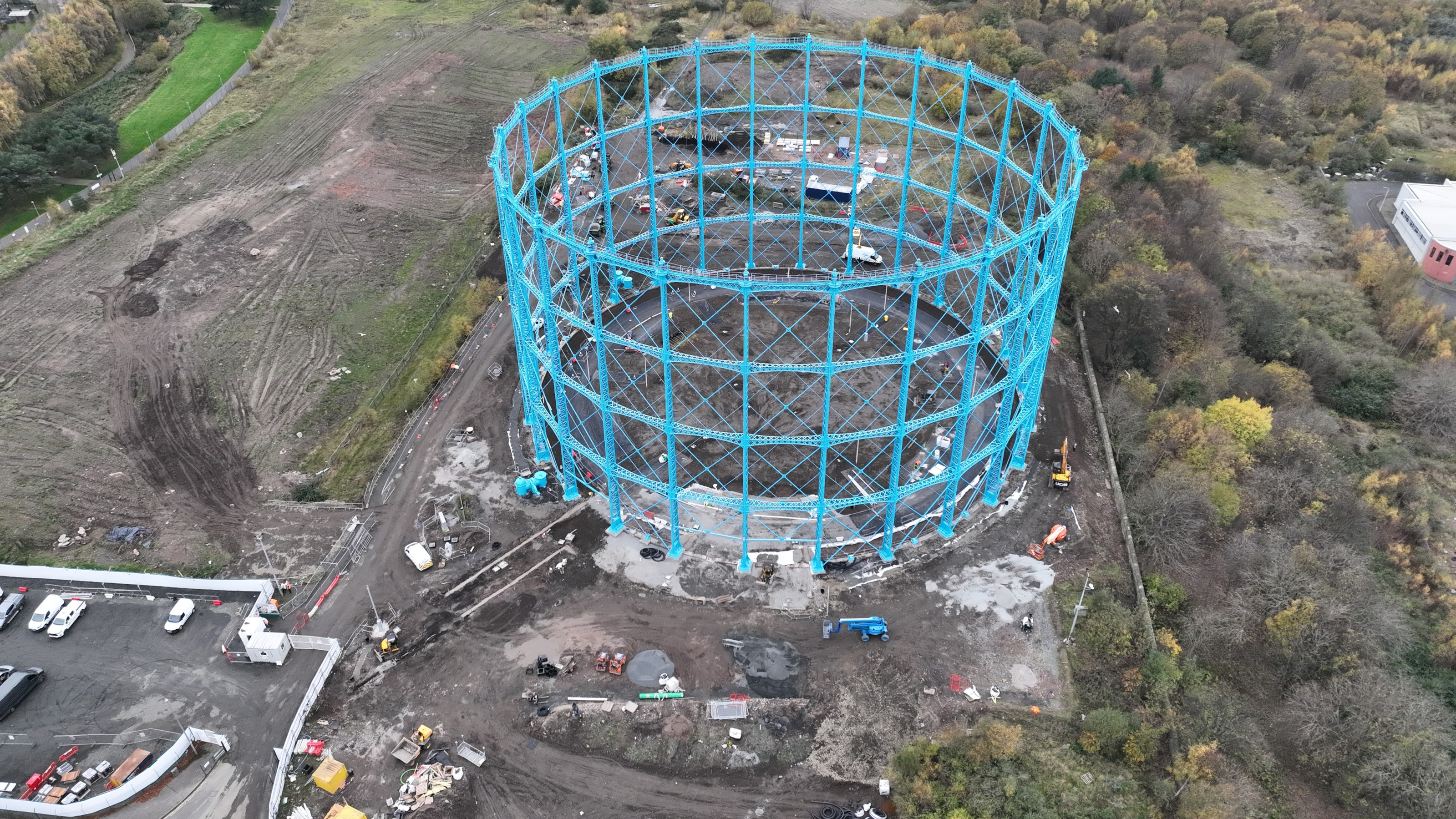 Granton Gasholder reaches next milestone