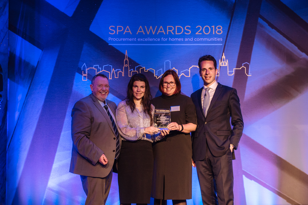 Building firms recognised for procurement excellence at SPA Awards