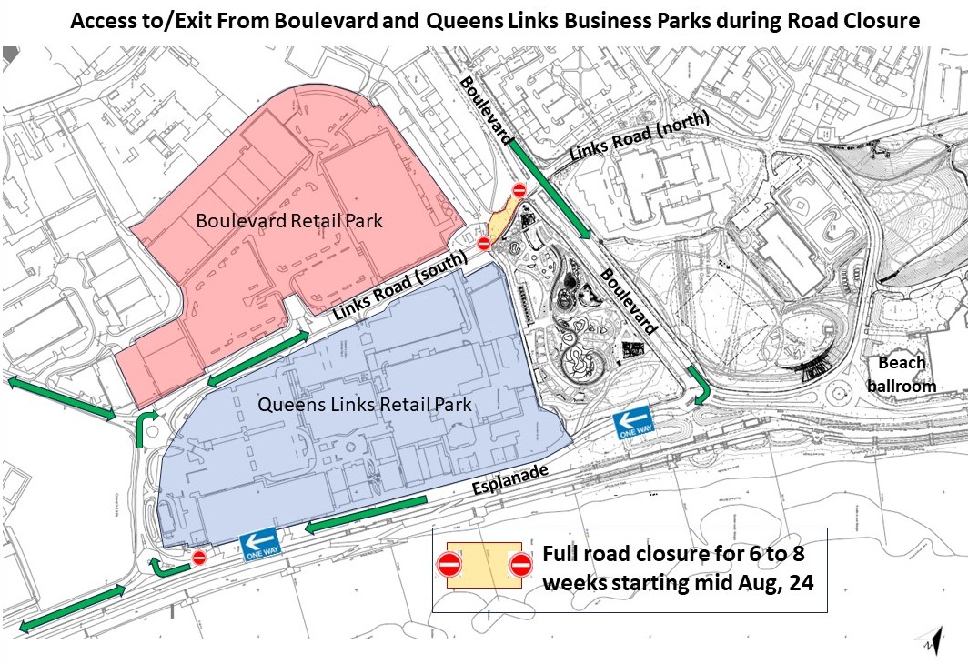 Utility diversion works to start on Aberdeen's Links Road