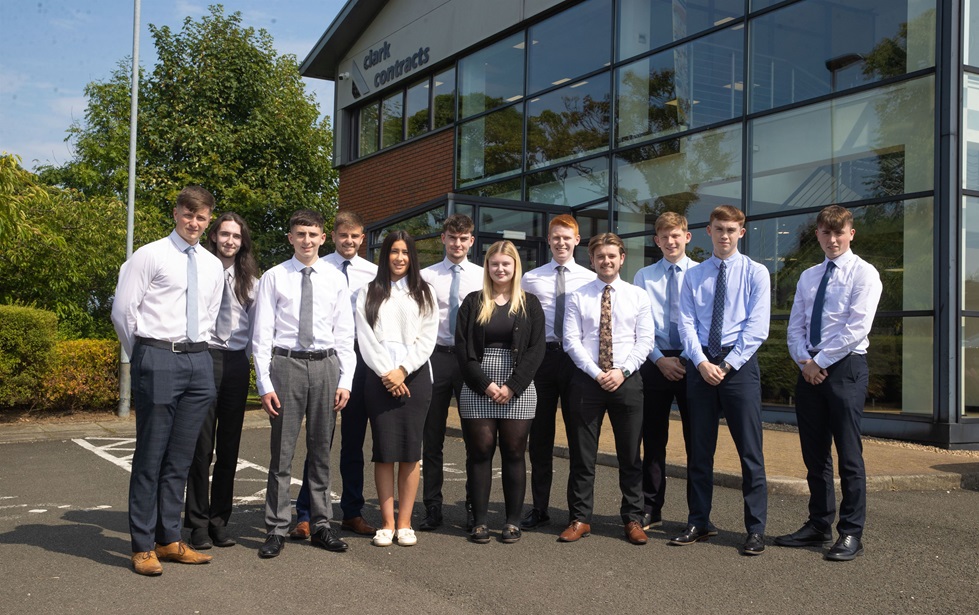 Clark Contracts welcomes 21 new trainees to academy