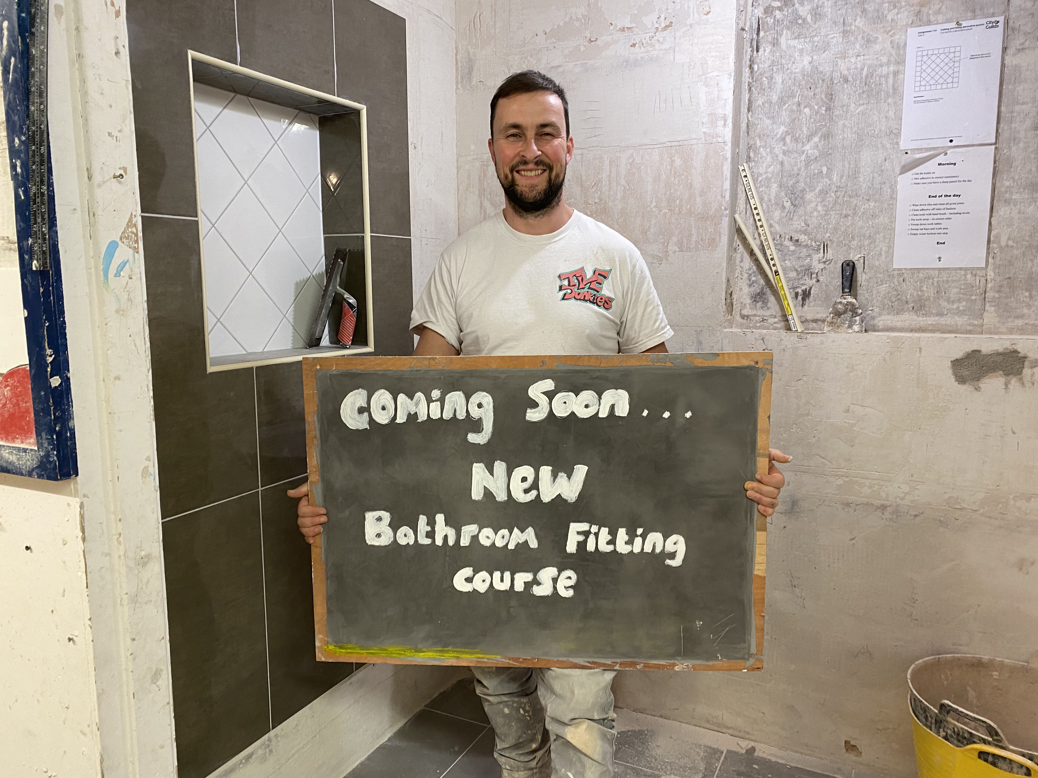 Trades Training School launches five-week bathroom fitting course