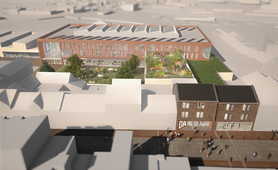 College unveils 'transformational' new campus developments in Dundee and Arbroath