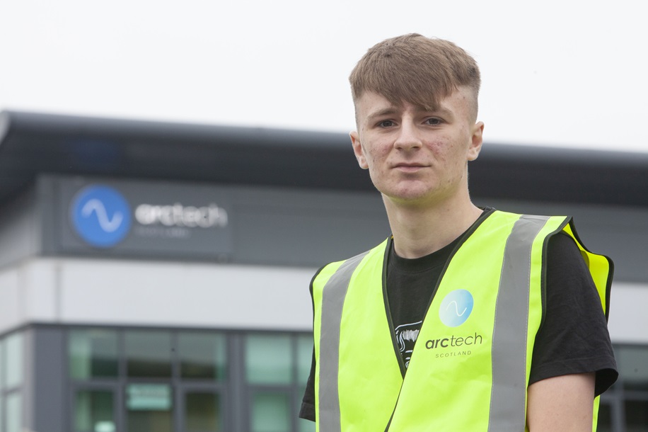 Arc-Tech trade apprentice wins SNIPEF Best Apprentice Plumber Award