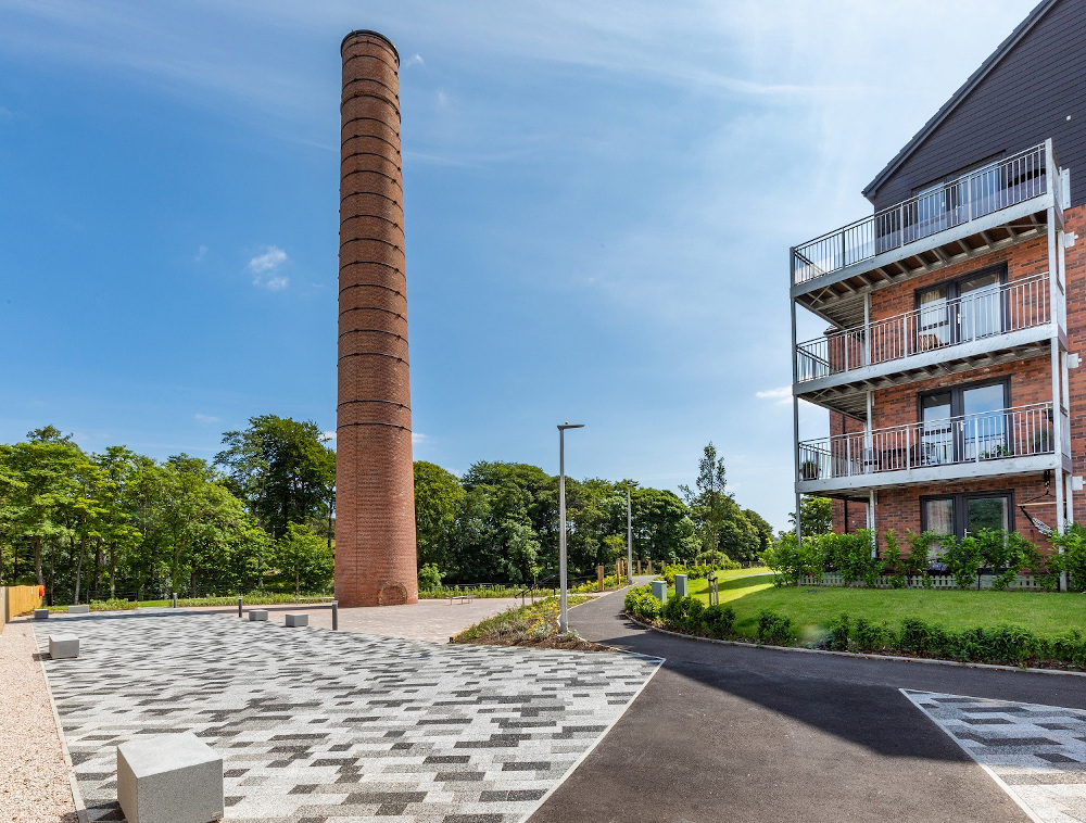 Aberdeen civic space topped off with historic chimney restoration