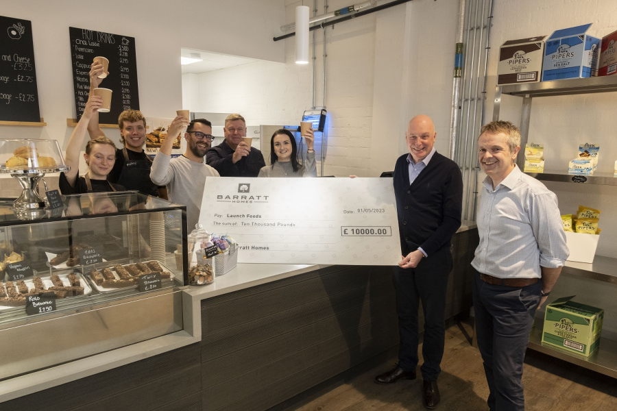 Barratt Developments raises over half a million for charities across Scotland