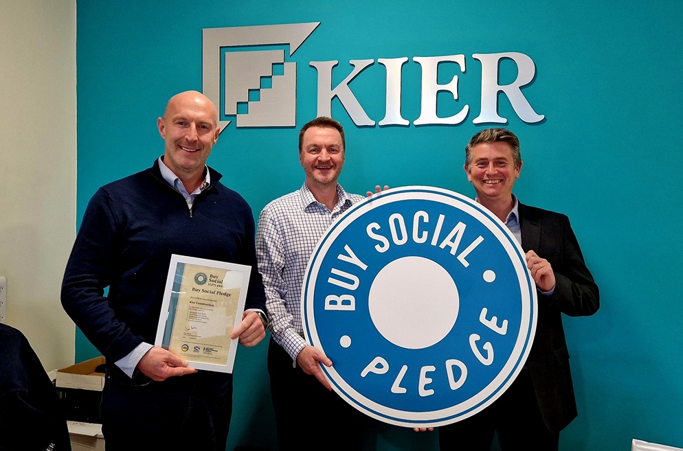 Kier joins 'Buy Social' pledge