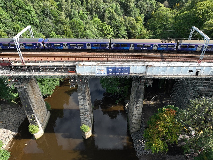 Video: £6m project to futureproof Camps viaduct completed