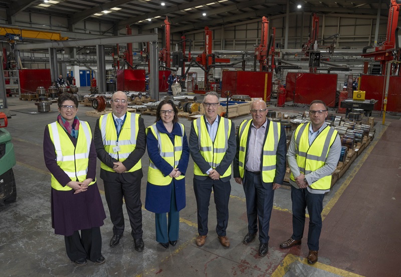 Deputy First Minister marks completion of Clyde Gateway East Business Park