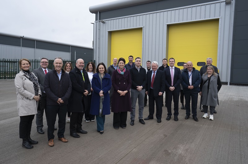 Deputy First Minister marks completion of Clyde Gateway East Business Park