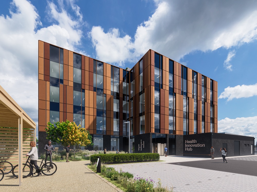 Glasgow Health Innovation Hub tops out