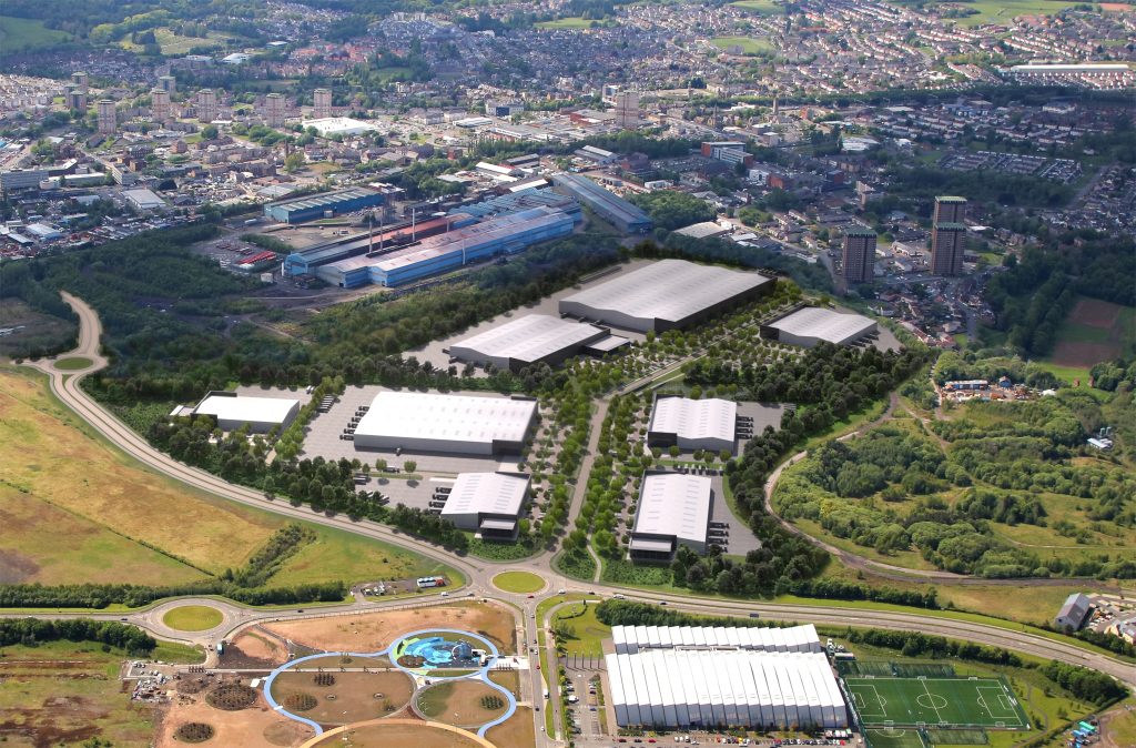 Commercial vehicle workshop and sales facility approved at Ravenscraig