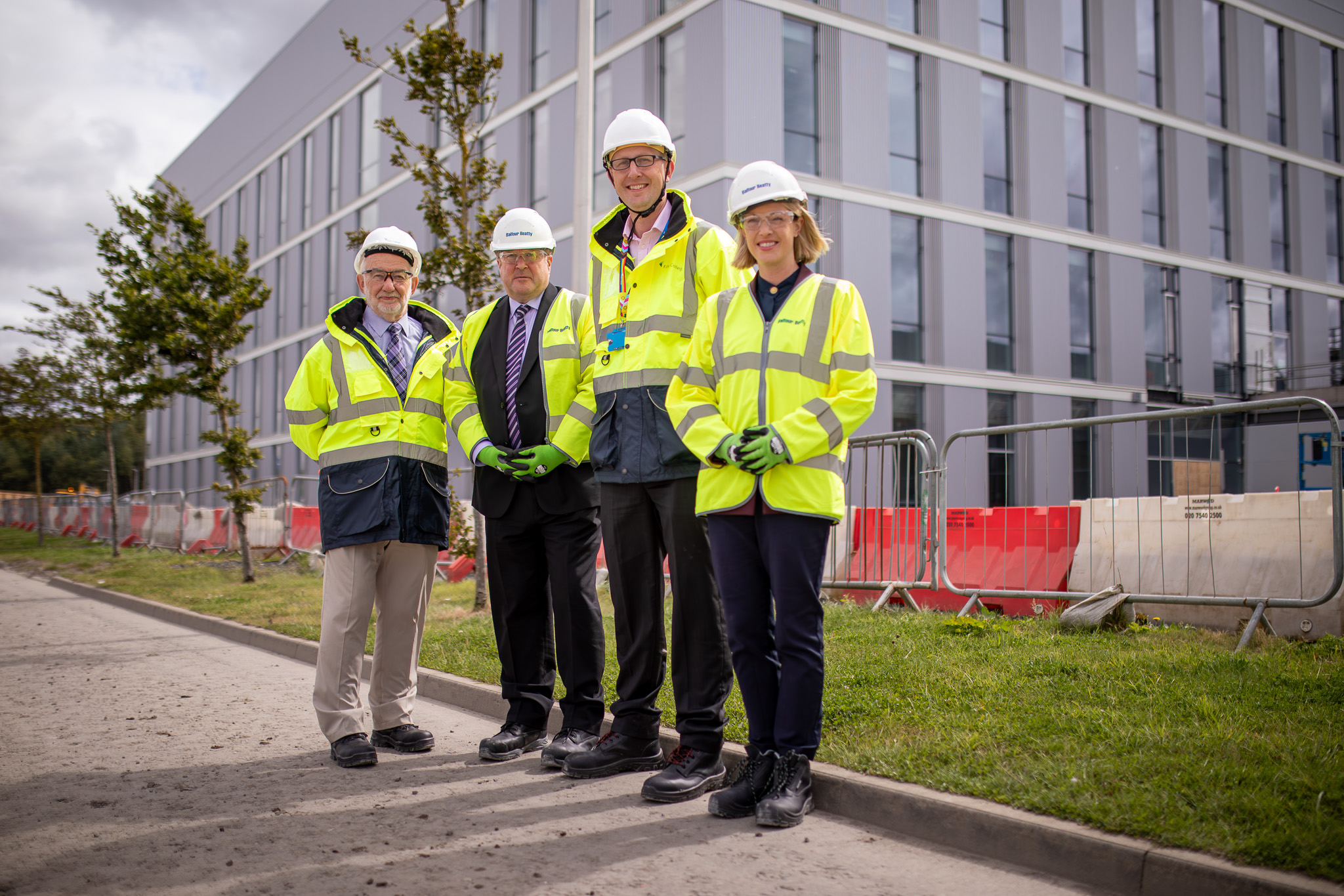 Education secretary and minister visit Fife College’s new Dunfermline Campus