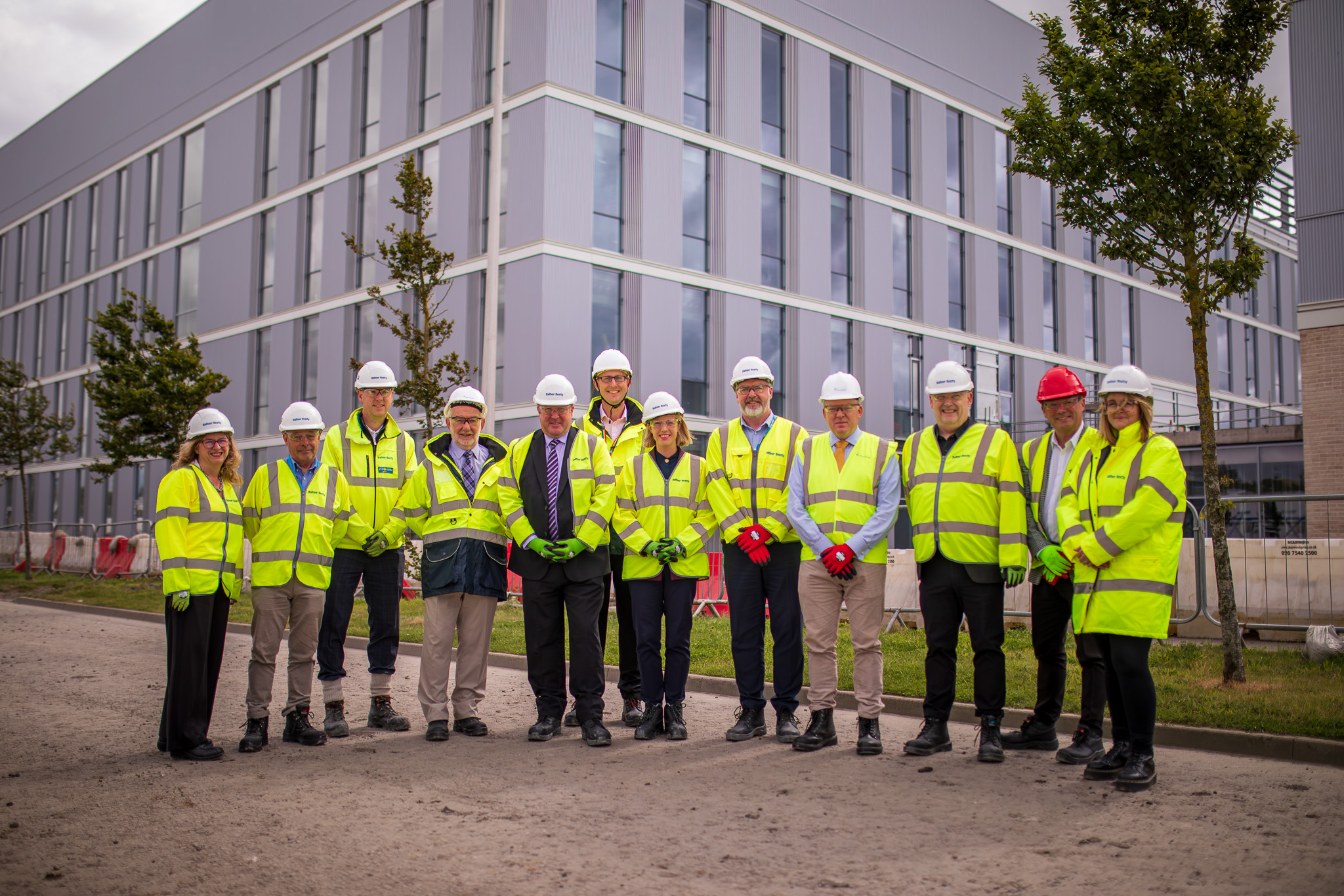 Education secretary and minister visit Fife College’s new Dunfermline Campus