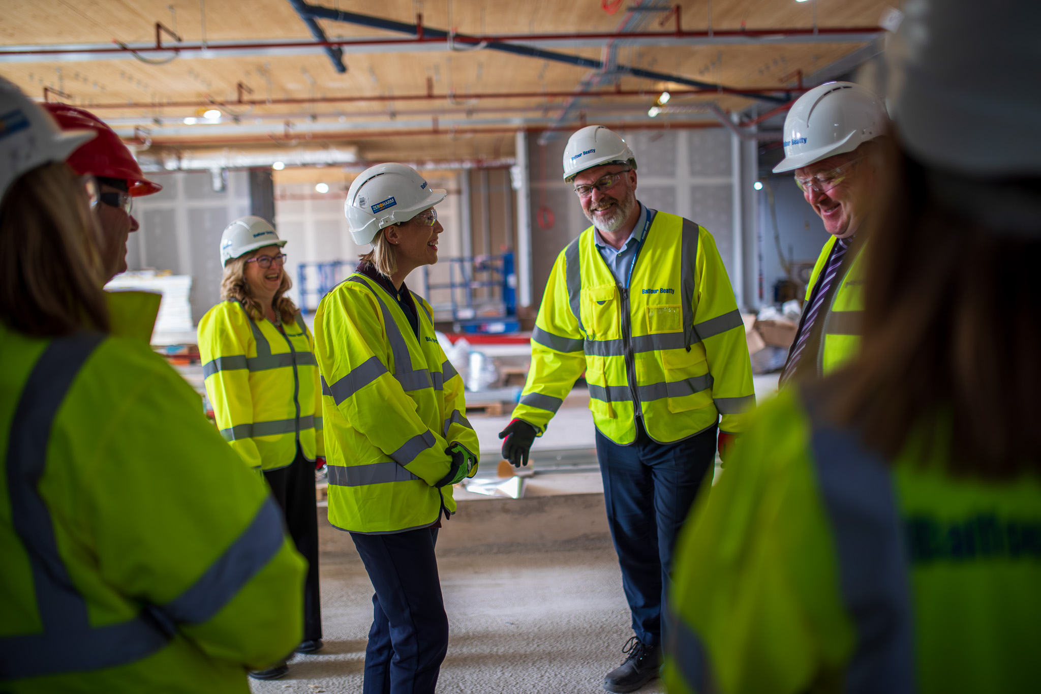 Education secretary and minister visit Fife College’s new Dunfermline Campus