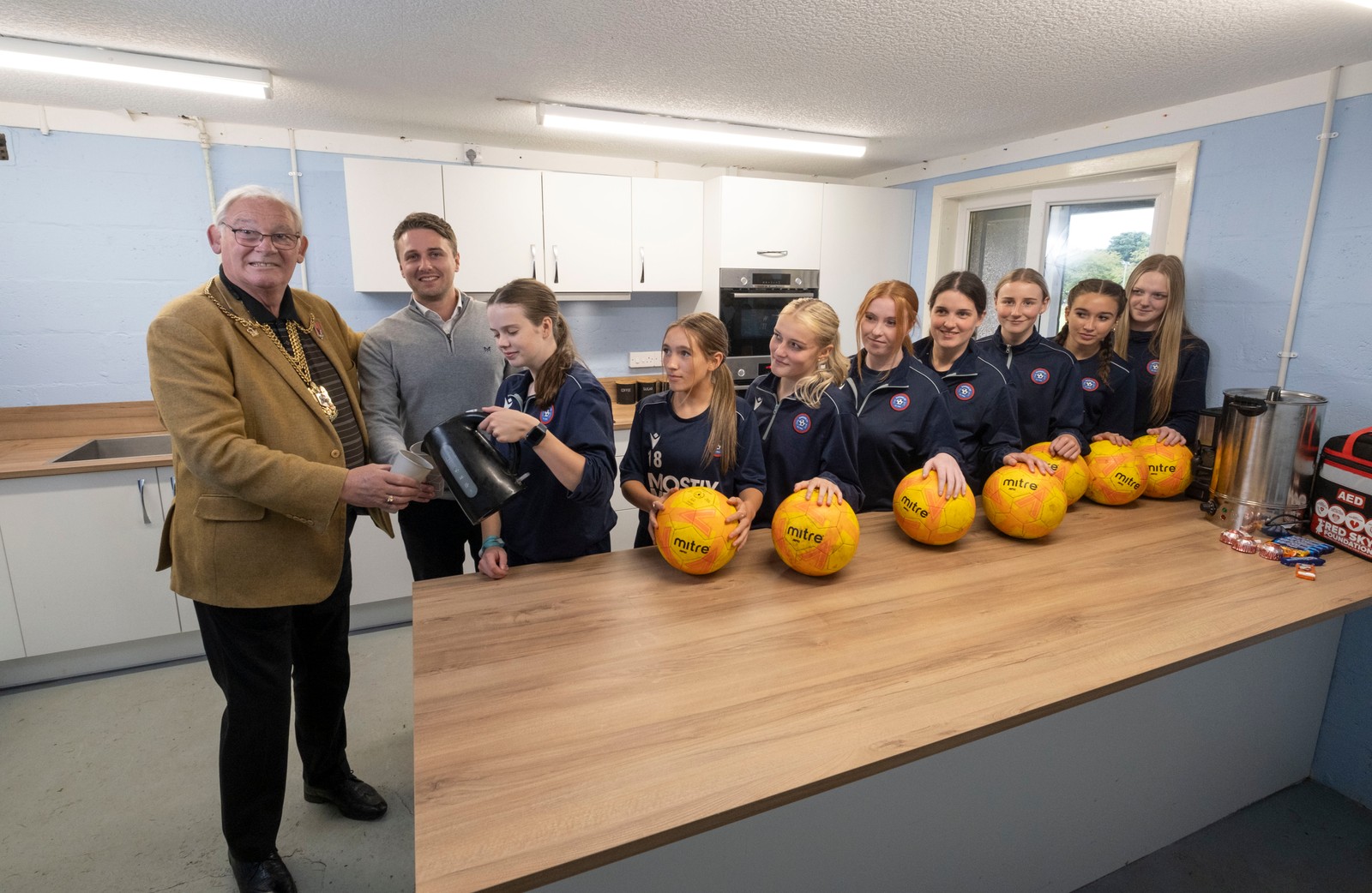 Cala kits out Fife football club with kitchen refit