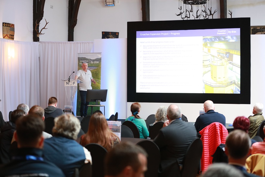 Drax welcomes prospective supply chain to Cruachan expansion event