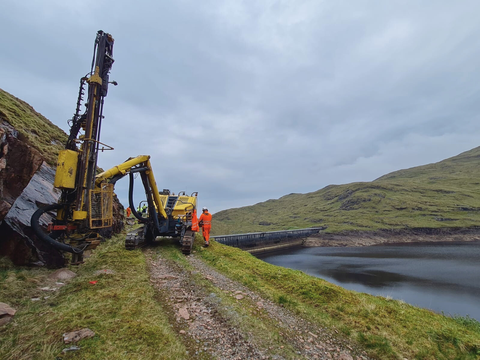 Groundworks underway at 'Hollow Mountain' power station