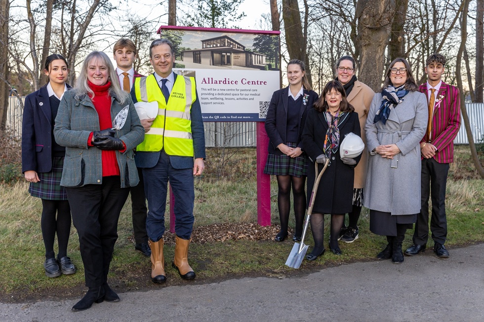 CCG begins work on health & wellbeing centre at Fettes College