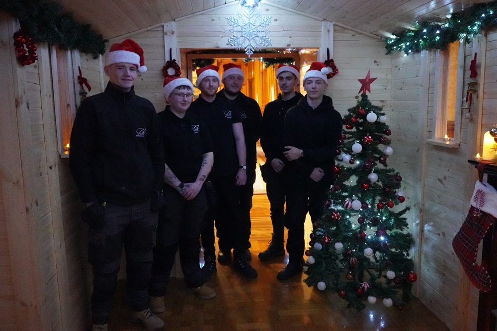 City Building charity work spreads Christmas warmth across Glasgow