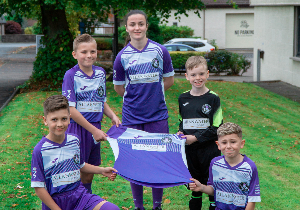 Allanwater Homes renews local football sponsorship