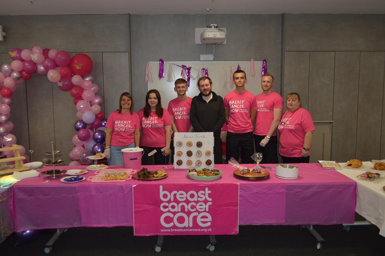 City Building raises £7,000 for Breast Cancer Now