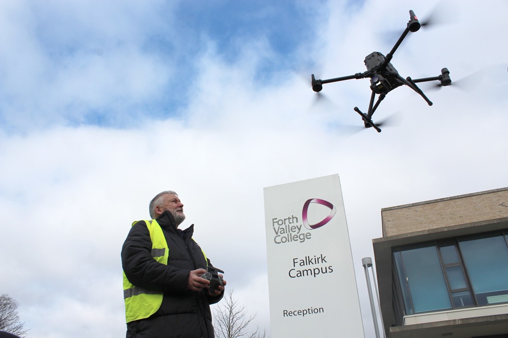 First Scottish college to offer industrial drone training course