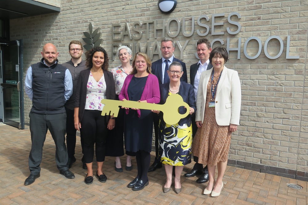 Construction complete on new Midlothian primary school