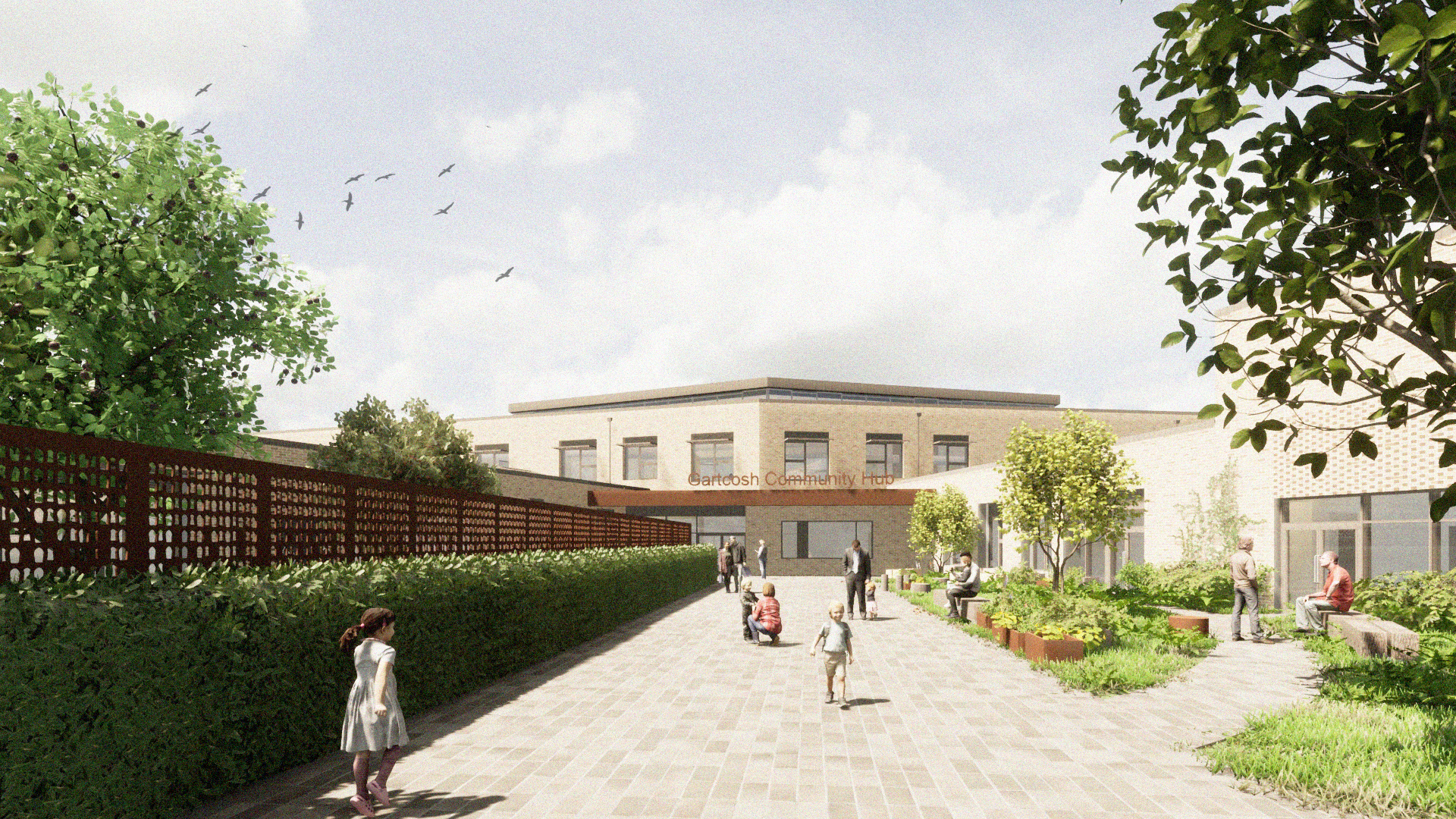Planning approval awarded for Gartcosh community hub project