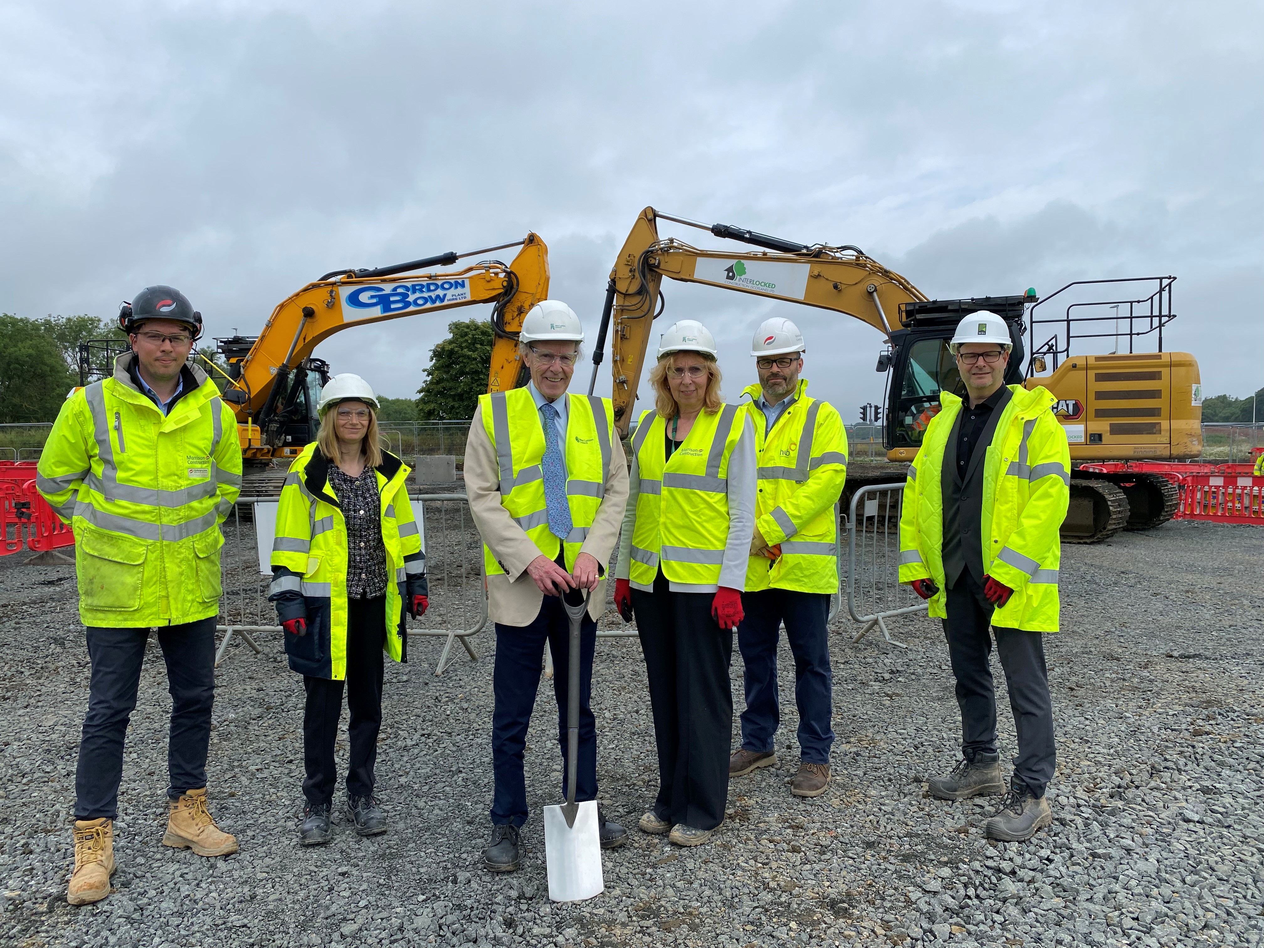 Construction underway at new Winchburgh primary school