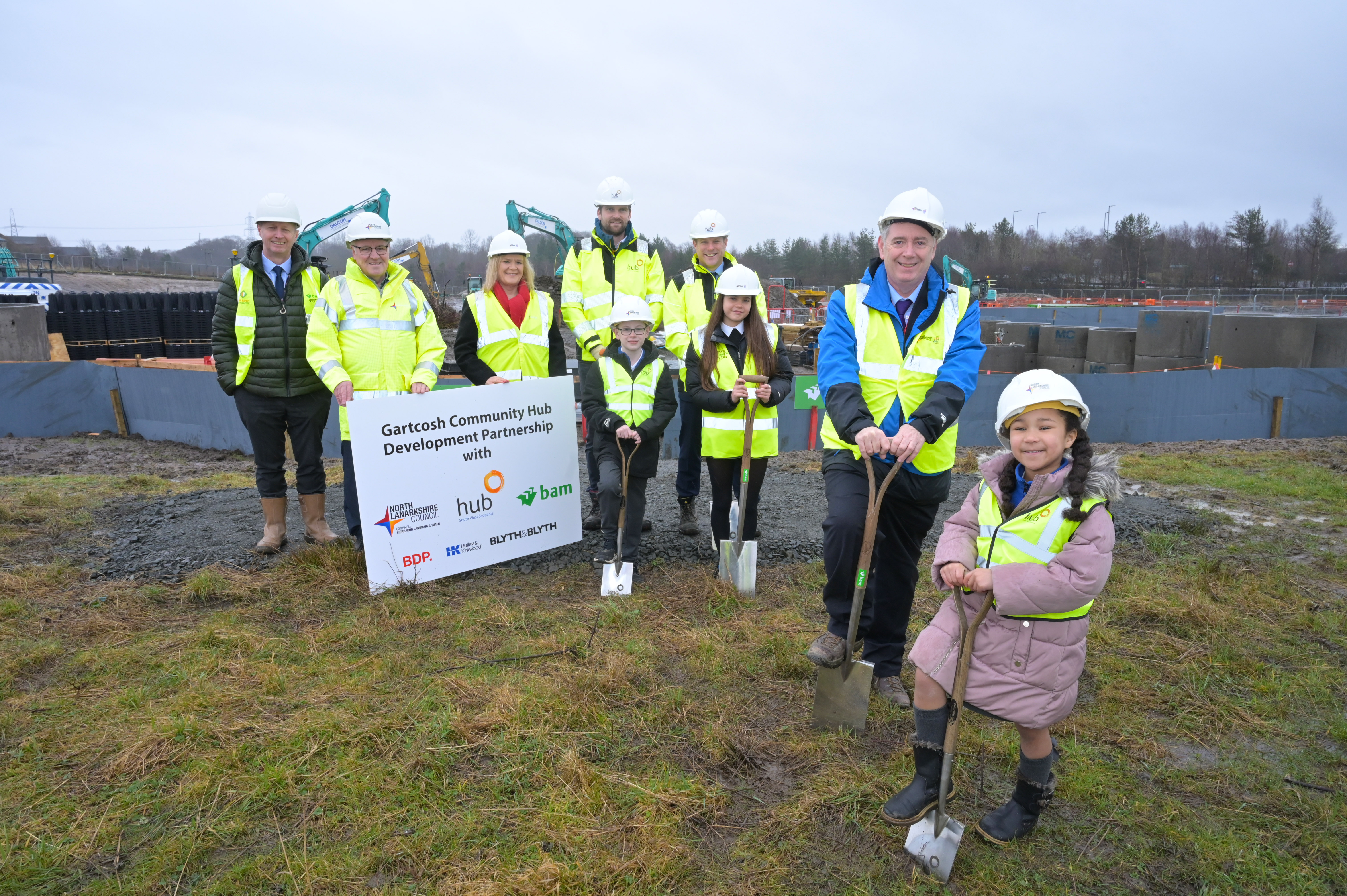 Work begins on new Gartcosh Community Hub