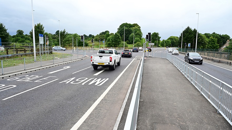 Falkirk junction infrastructure improvements completed