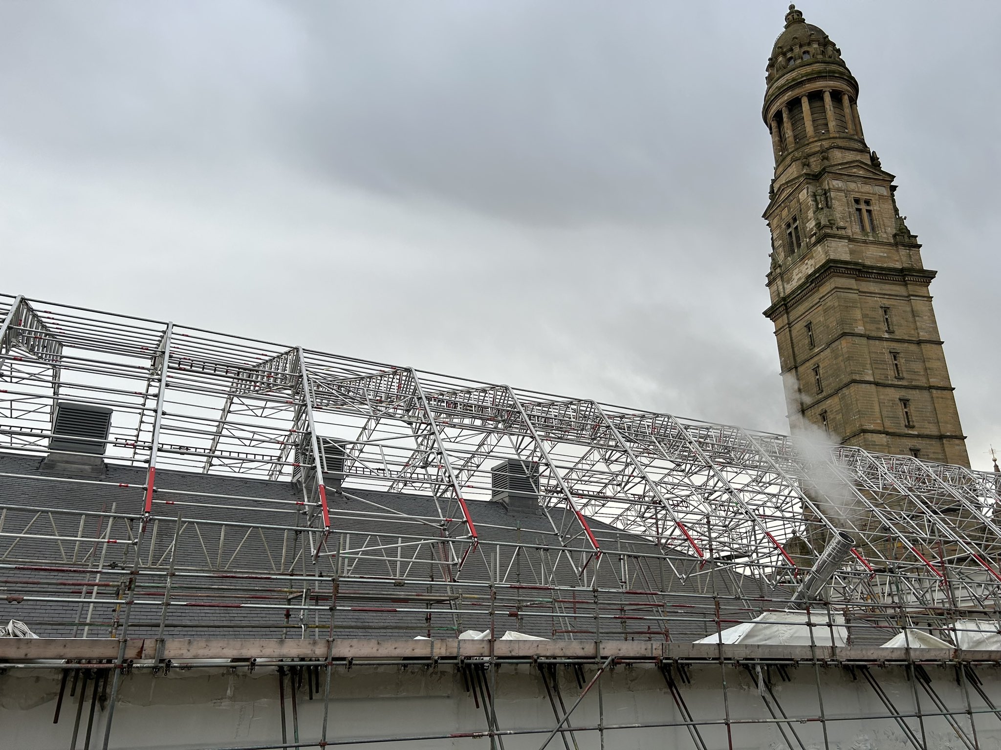 £2m improvement works begin at Greenock Town Hall