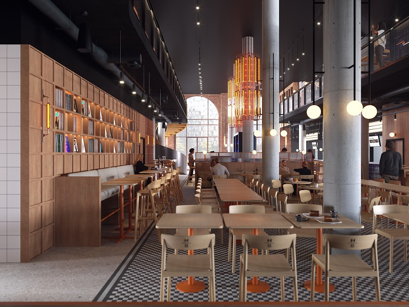 In Pictures: ‘House of Social’ Glasgow food hall plans take shape