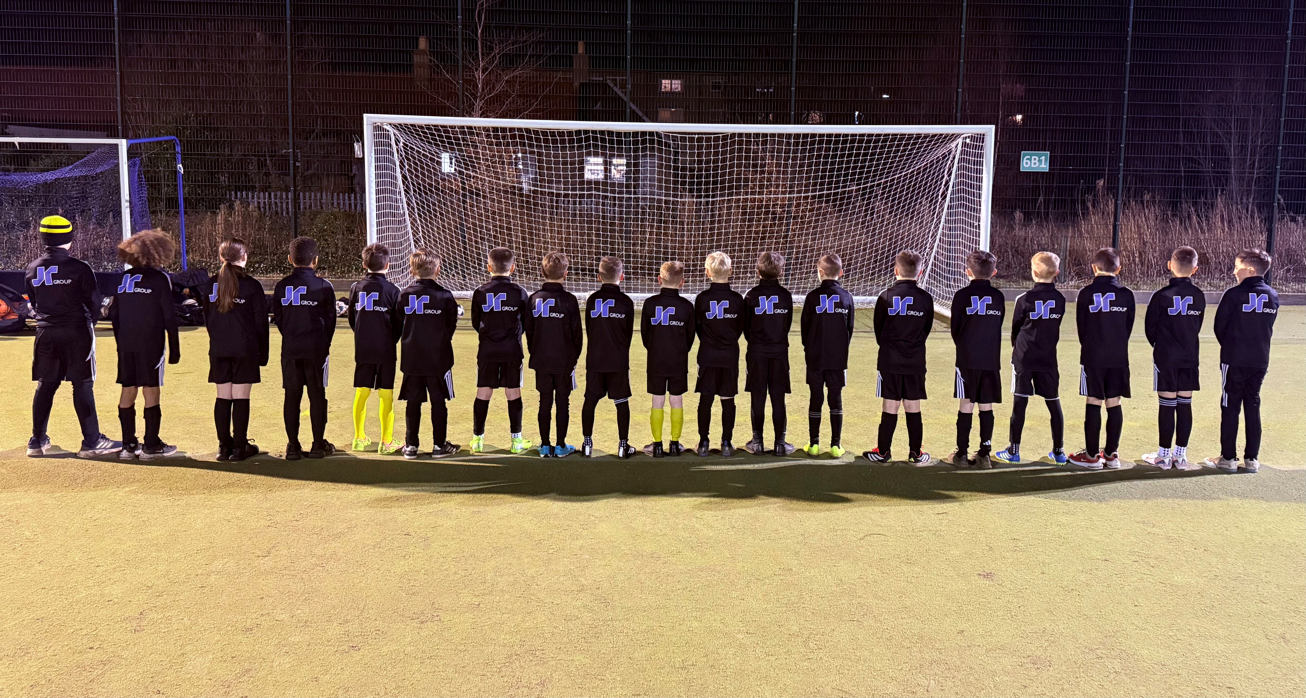 The JR Group helps Edinburgh youth football team look the part