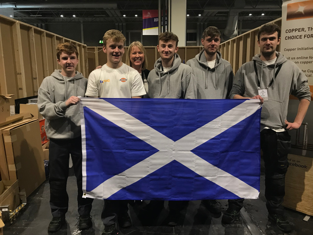 Scottish plumbing apprentices triumph in UK-wide competition