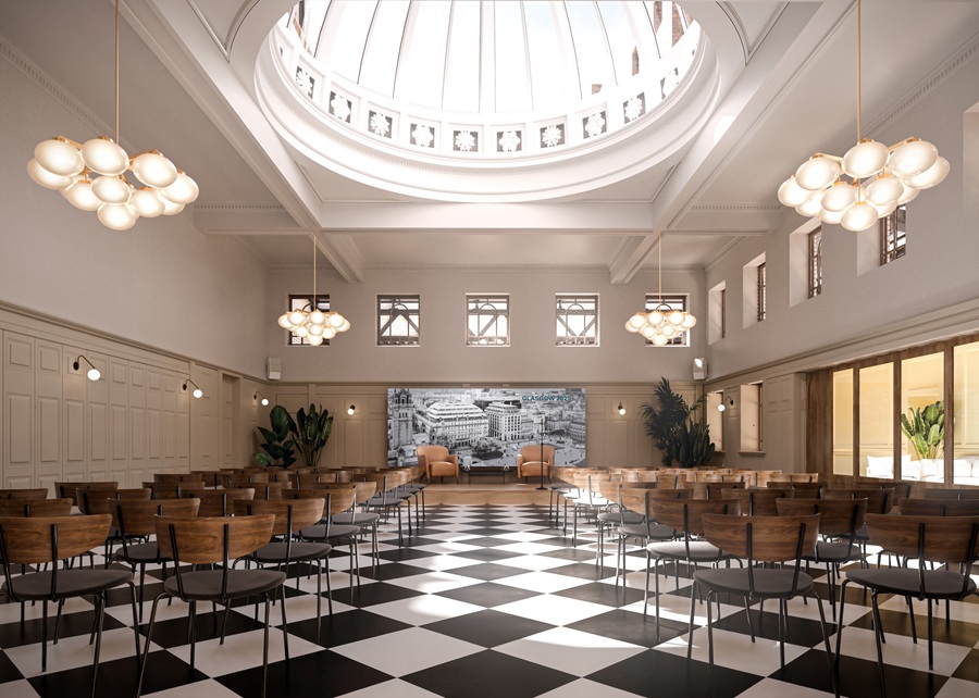 In Pictures: First look at Glasgow hotel's planned events space