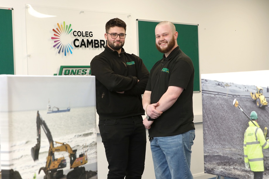 Students salute higher apprenticeship scheme run by Jones Bros