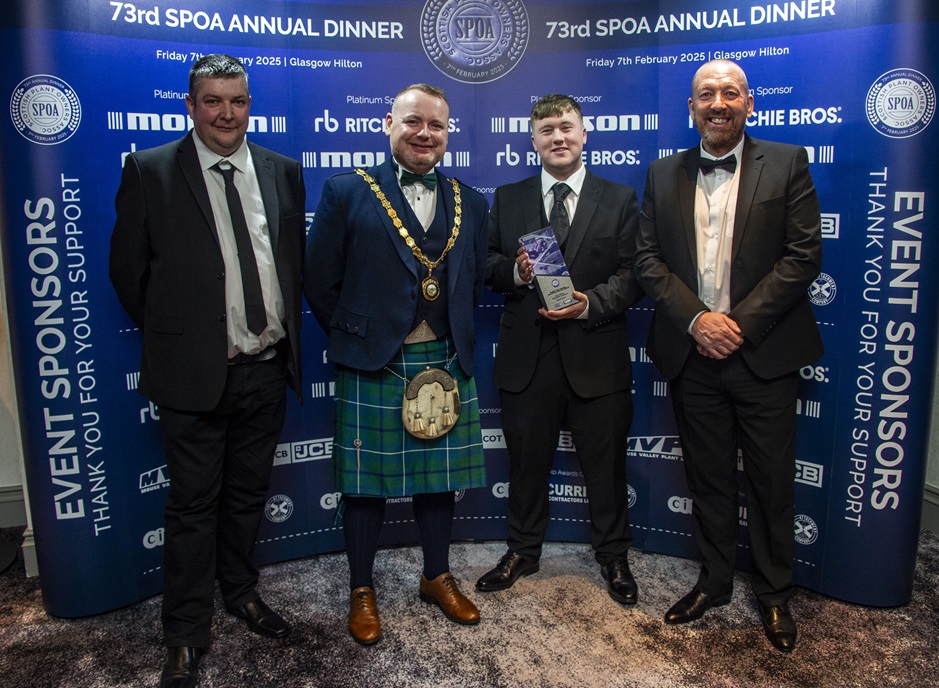 Scottish Plant Owners Association names Apprentices of the Year