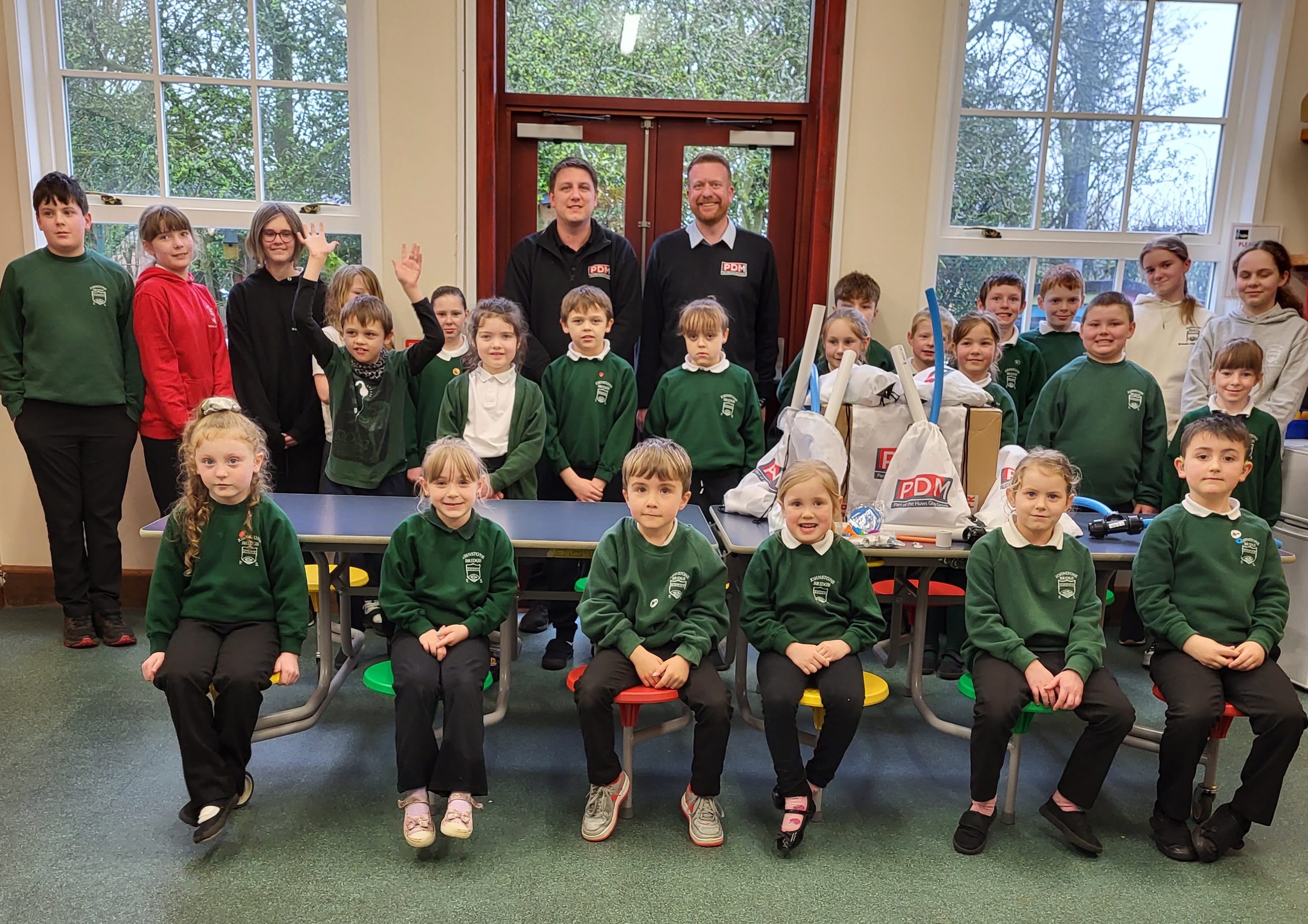 PDM Dumfries donates materials to support creative play and inspire future engineers