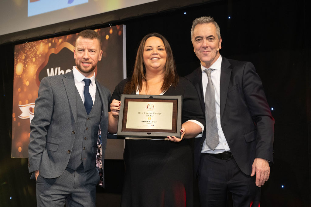 Three cheers for Robertson Homes at What House? Awards