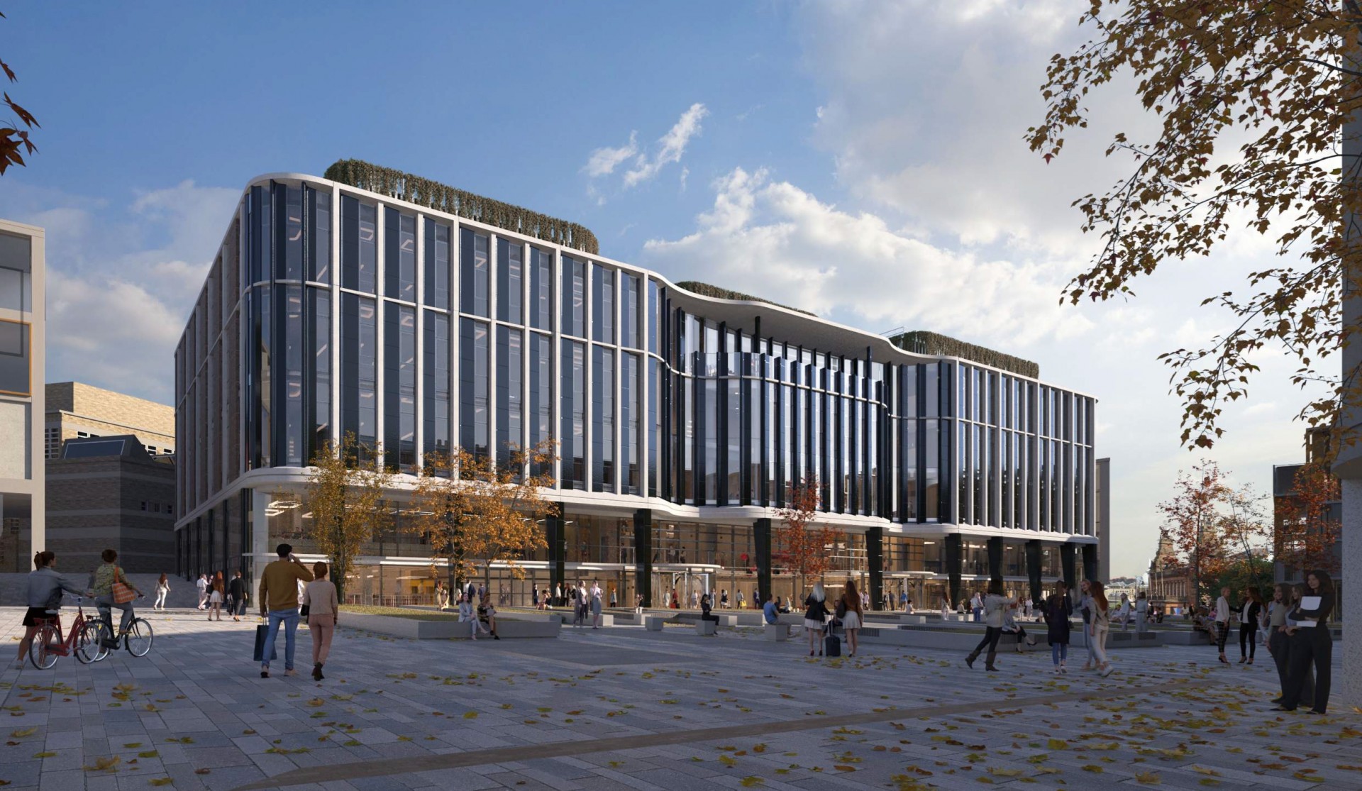 University of Glasgow submits plans for net zero 'beacon' teaching and research building