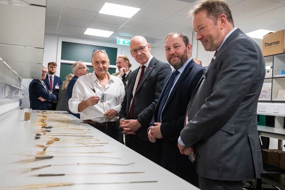 New Crop Innovation Centre officially opened by Secretary of State for Scotland and First Minister