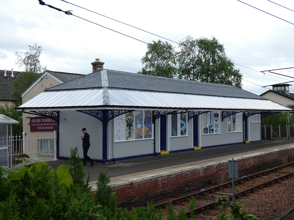 Network Rail restores Lanark station roof