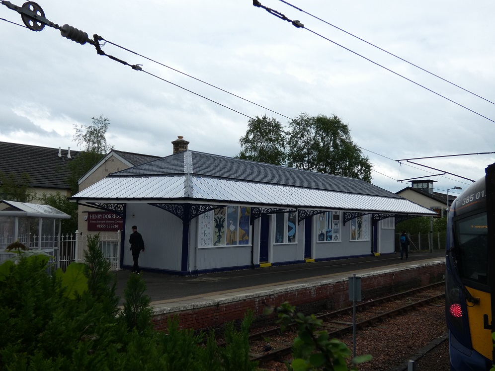 Network Rail restores Lanark station roof