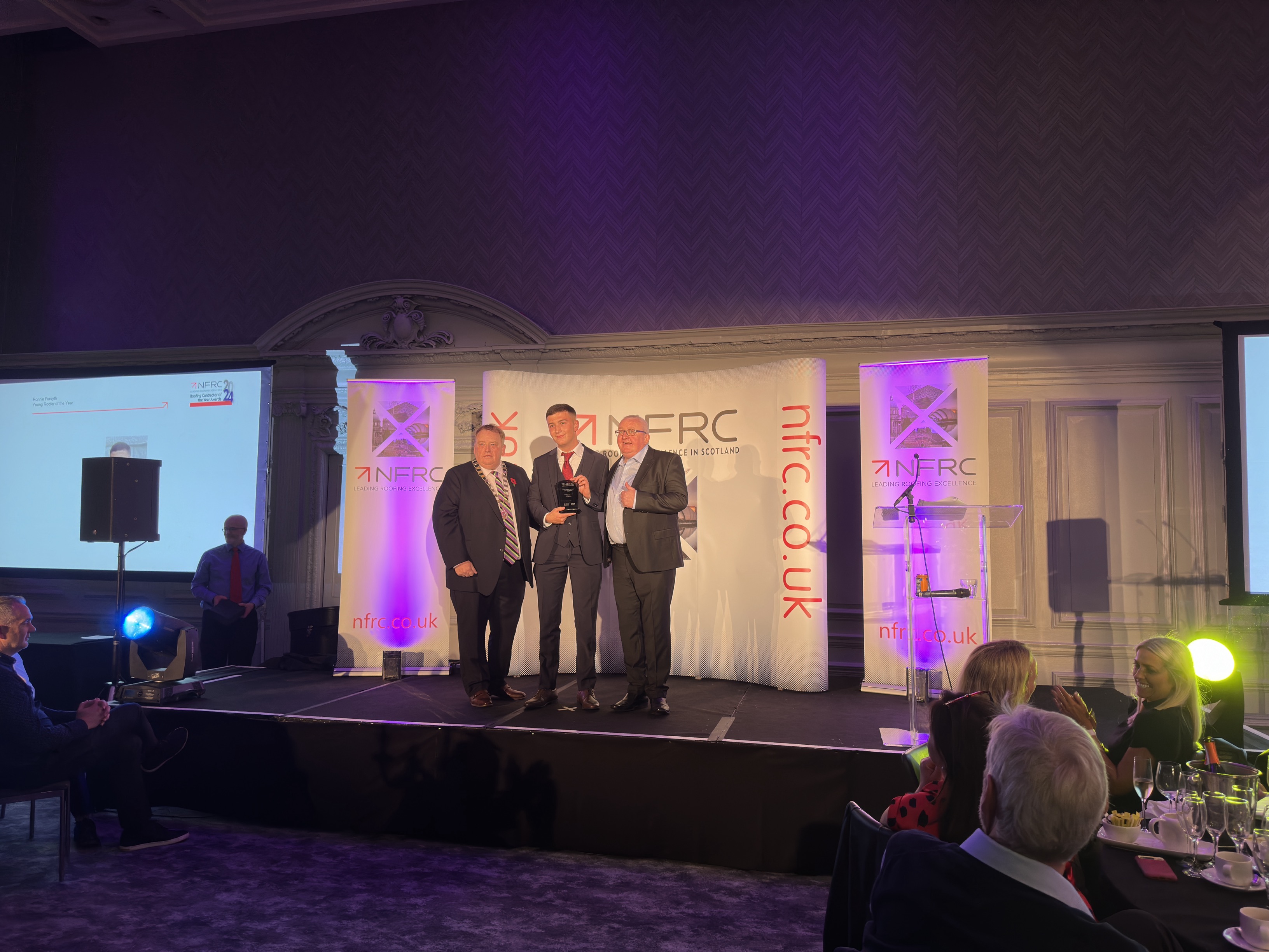 Winners crowned at NFRC Scottish Roofing Awards 2024